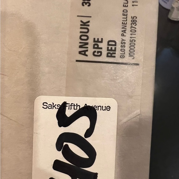 Authentic Jimmy Choo red snake anouk pump size 38.5. - Picture 11 of 12